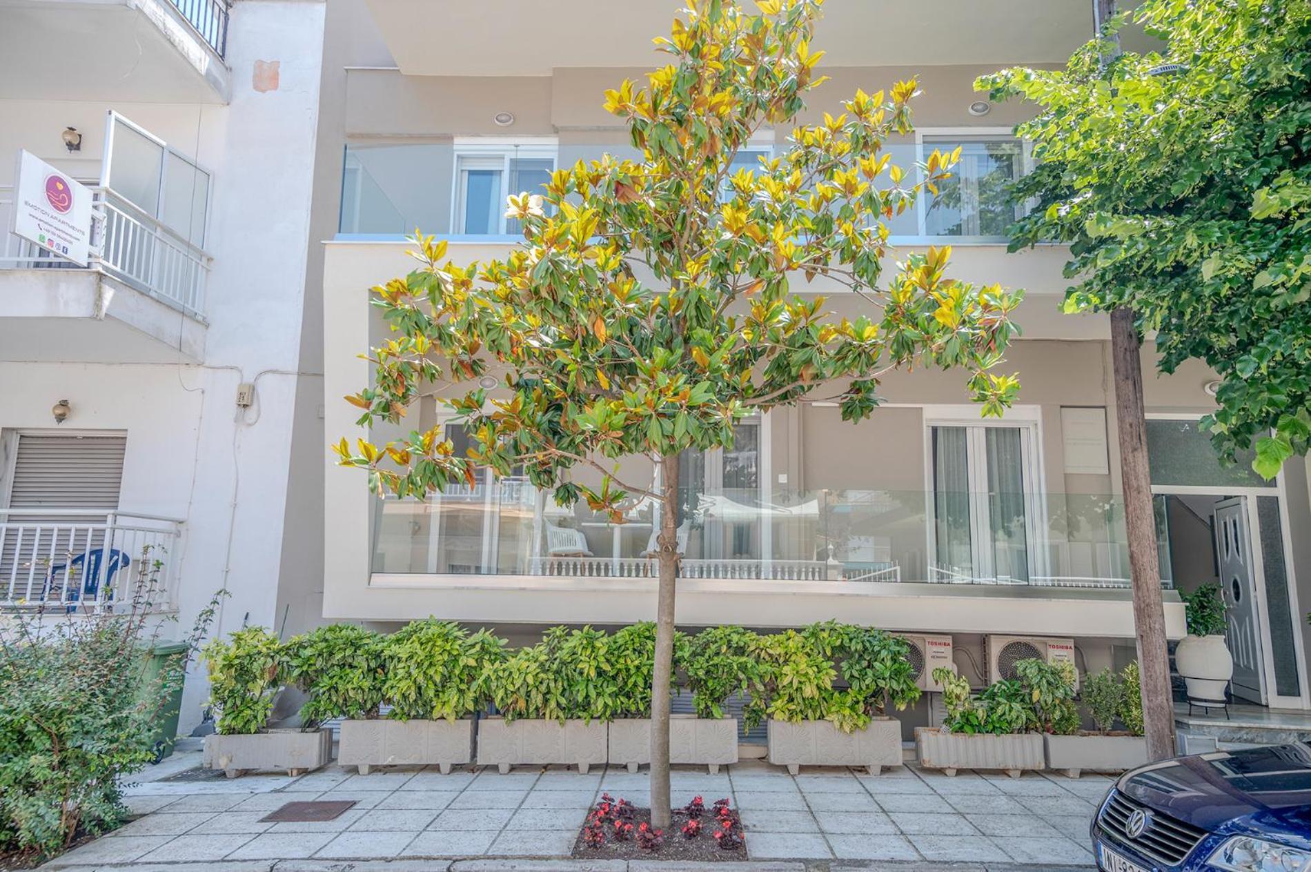 Evangelia Rooms & Apartments - A 艾斯普罗瓦塔 外观 照片